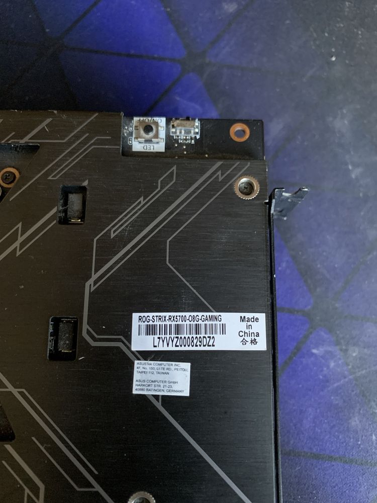 ASUS ROG Strix RX 5700 OC Gaming