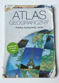 Atlas geograficzny Nowa Era  Polska, kontynenty, świat