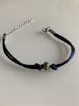 Pulseira conta pedras coloridas