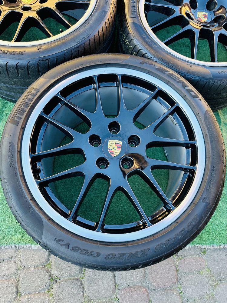 Диски різноширокі 5/130 R20 Porsche Panamera з резиною 295/35-255/40