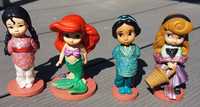 Księżniczki Disney Aurora, Jasmine, Ariel i Mulan