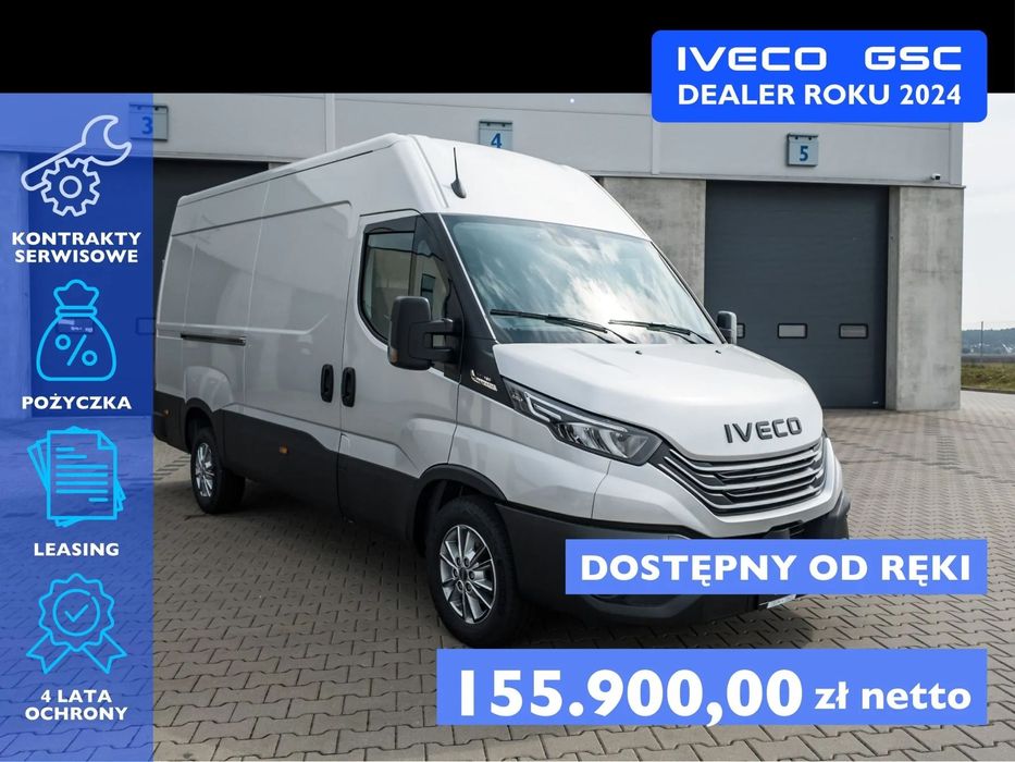 Iveco Daily 35S18HA8V L3H2 12M3  Srebrny metalic od ręki ! 12m3 L3H2
