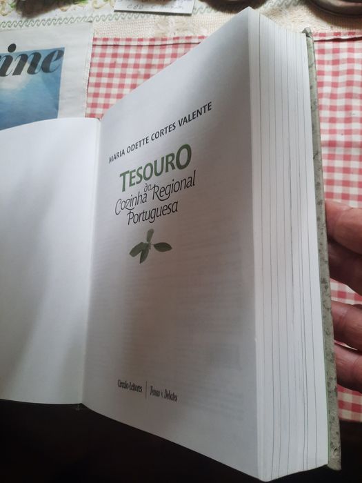 Tesouro da Cozinha Regional Portuguesa  Maria Odete Cortes Valente