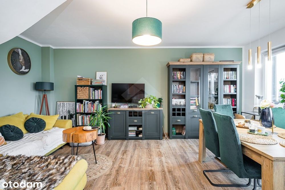 4pokoje,2poziomowe,ogrzewaniepodłogowe,balkon,taras,ogród