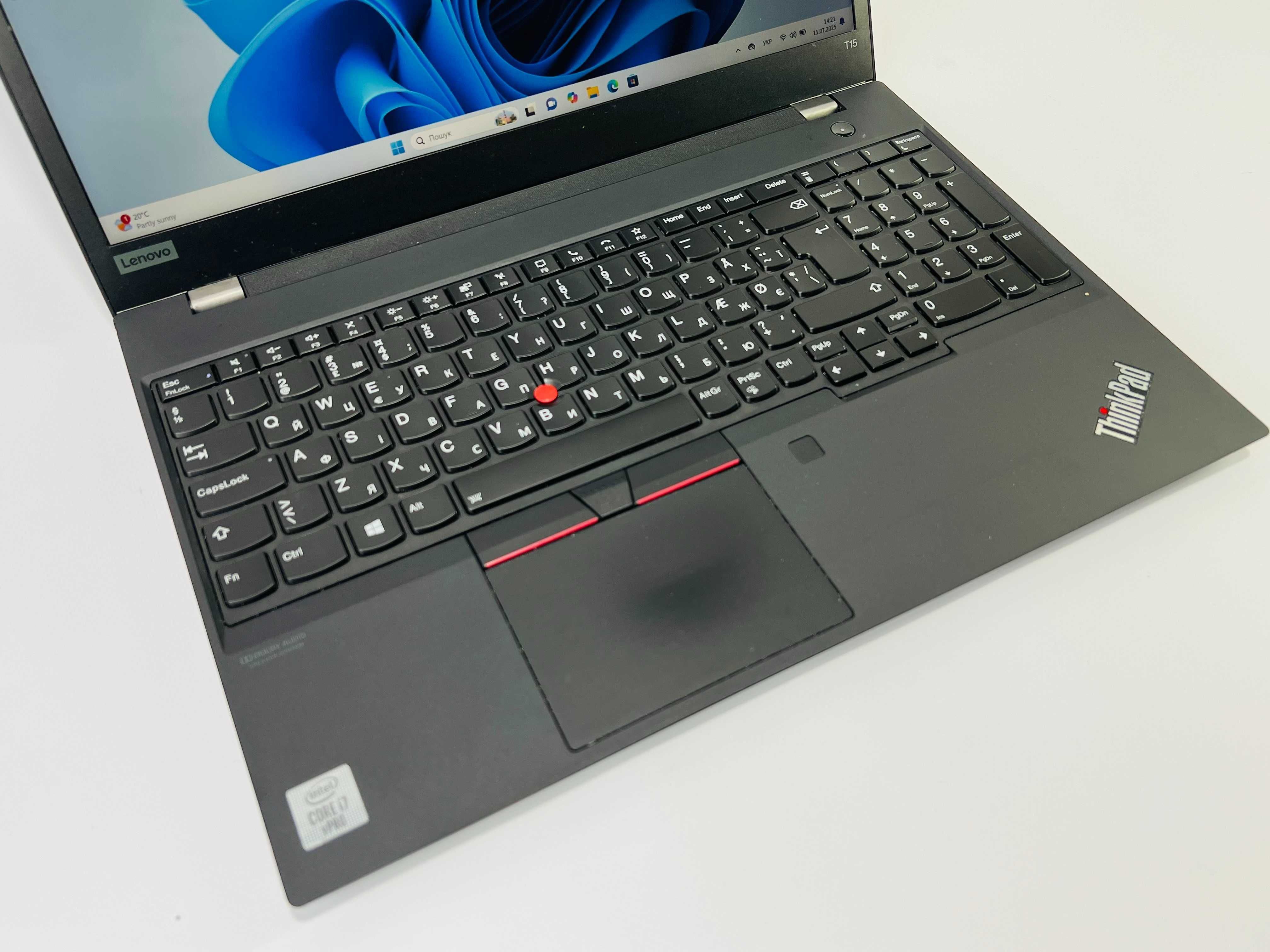 Lenovo ThinkPad Т15 Gen1, i7-10610U/ 32gb 15.6 IPS/ 512gb/ MX330 2gb