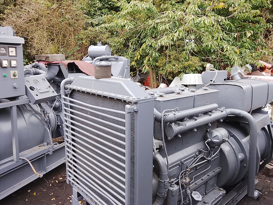 Silnik Andoria S 324 Chłodnica wody pompa wody prądnica Elmor 50 kw