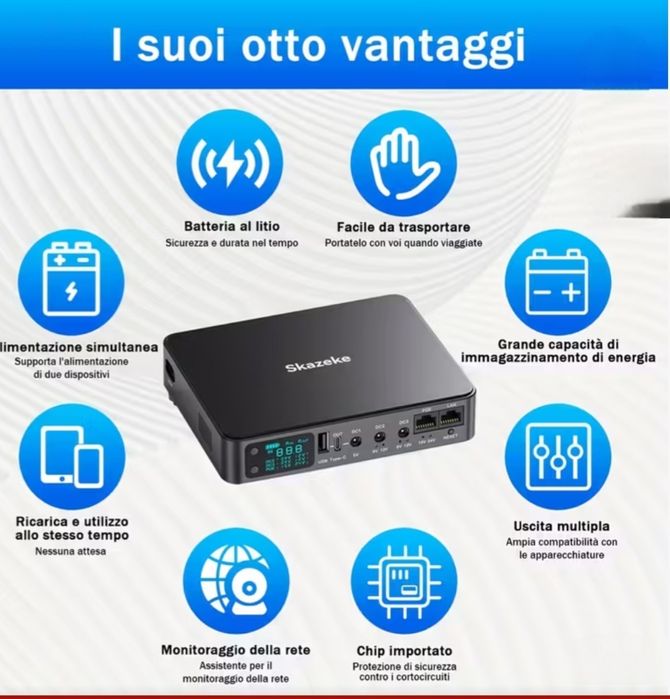 Павербанк для роутера, UPS, нова модель