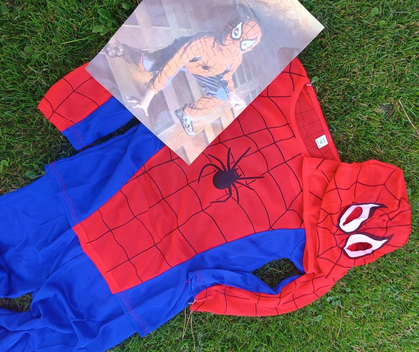 S 98-104 przebranie na bal karnawałowy Spiderman