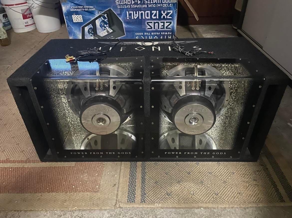 Car audio Hifonics Dual Zeus