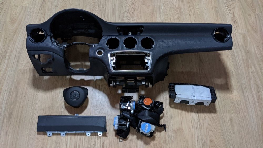 Conjunto Kit Airbags Tablier Mercedes Classe A W176 Original