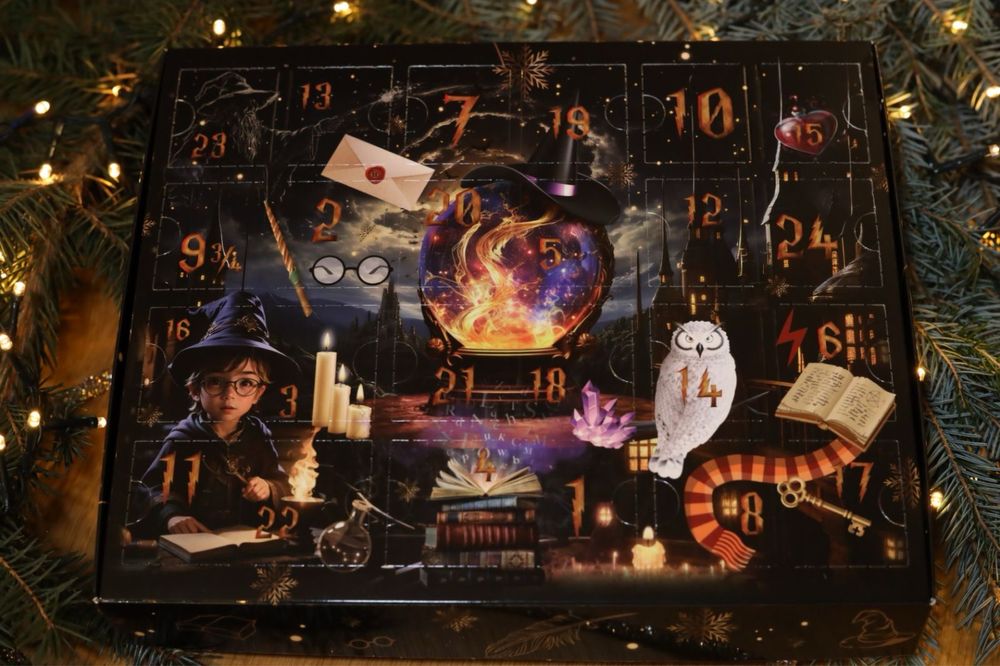 Kalendarze adwentowe / prezent w stylu Harry Pottera 25 sztuk