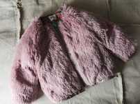 Fluff kurtka bomberka Tassel różowa M/L