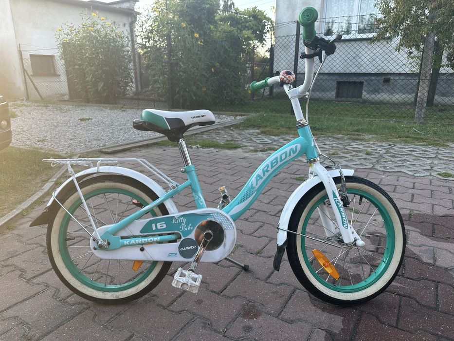 Rowerek dzieciecy dla dziewczynki Karbon 16’