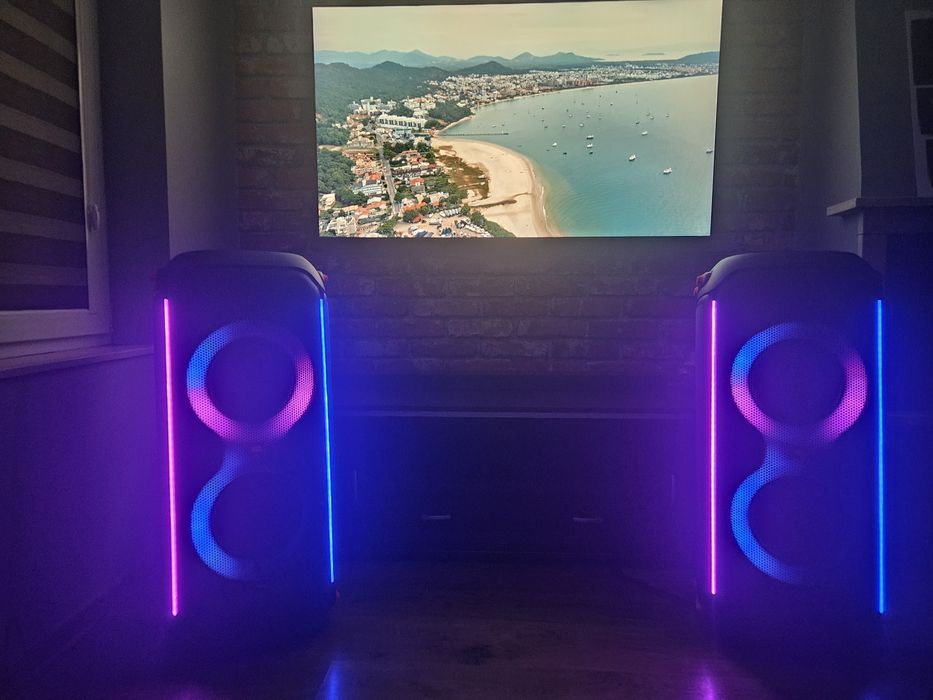 2 sztuki wynajmę wynajem mikrofon nagłośnienie JBL Partybox 710