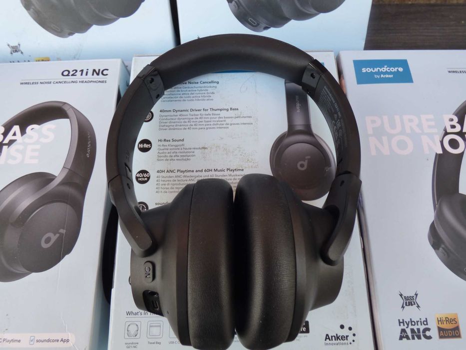 Навушники Anker SoundCore Q21i NC Black Bluetooth Over-Ear