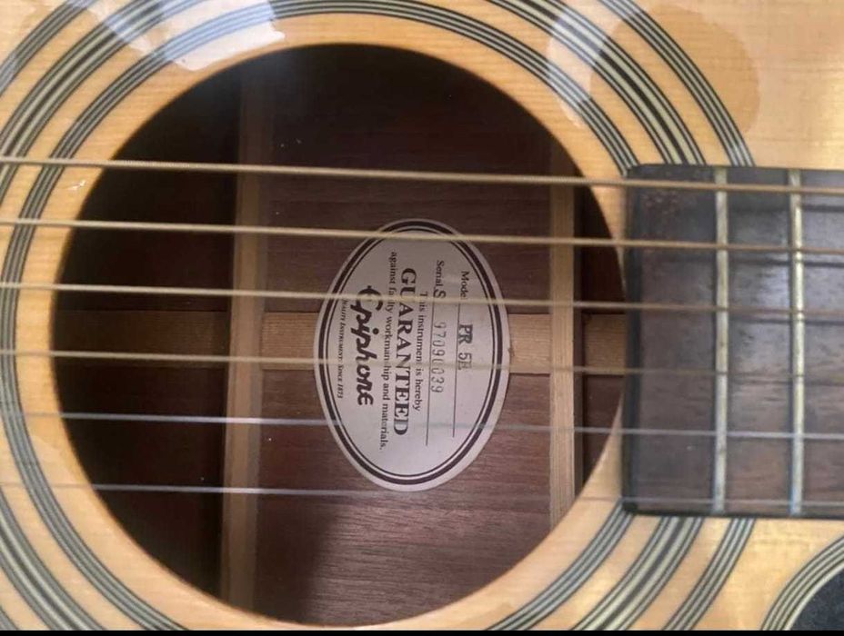 Guitarra Electro Acoustica Epiphone PR-5E