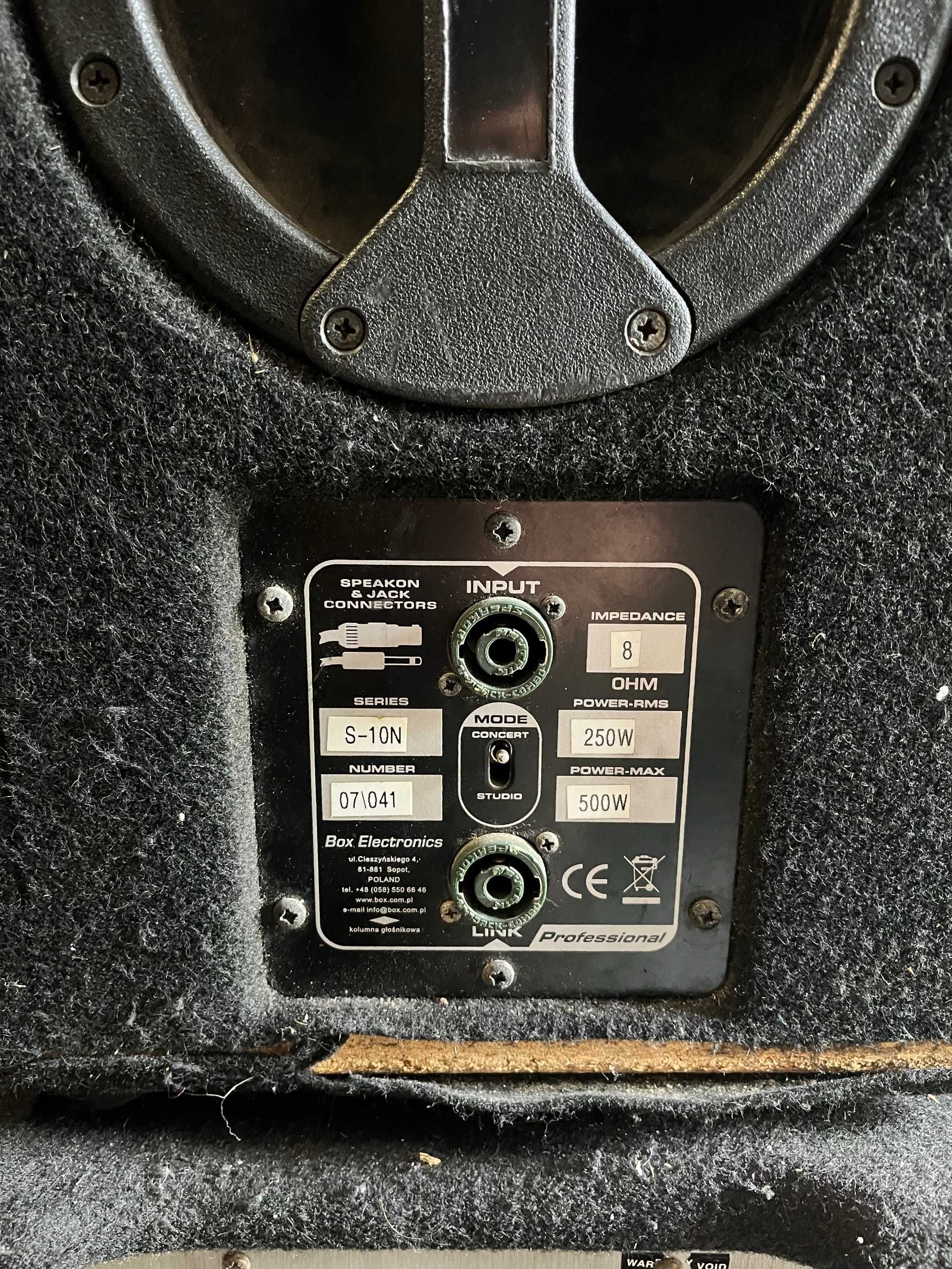 Box Electronics Bx-12s