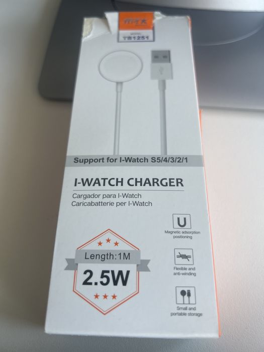 Carregador i-watch (Apple Watch)