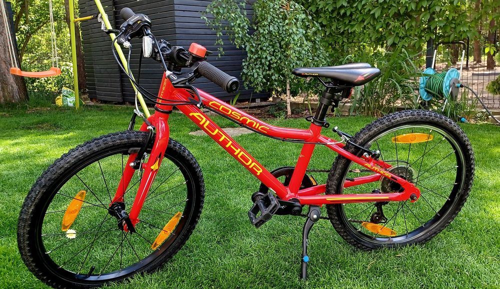 Rower 20 cali Author Cosmic czerwony lekki