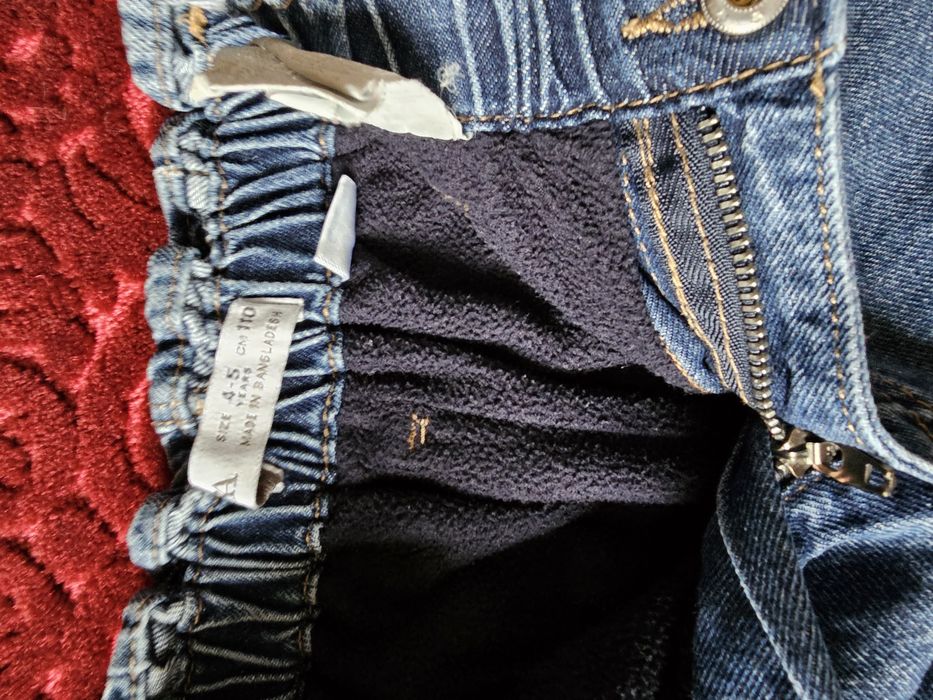 Джинси на флісі Zara 4-5 років