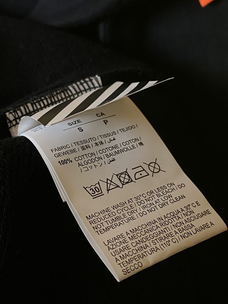 Худі / толстовка Off-White Diagonal Split Logo Hoodie