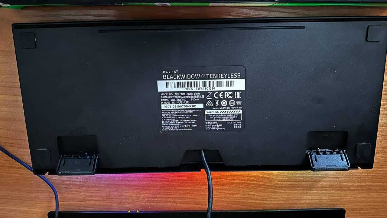 Razer Blackwidow V3 TKL Механическая клавиатура