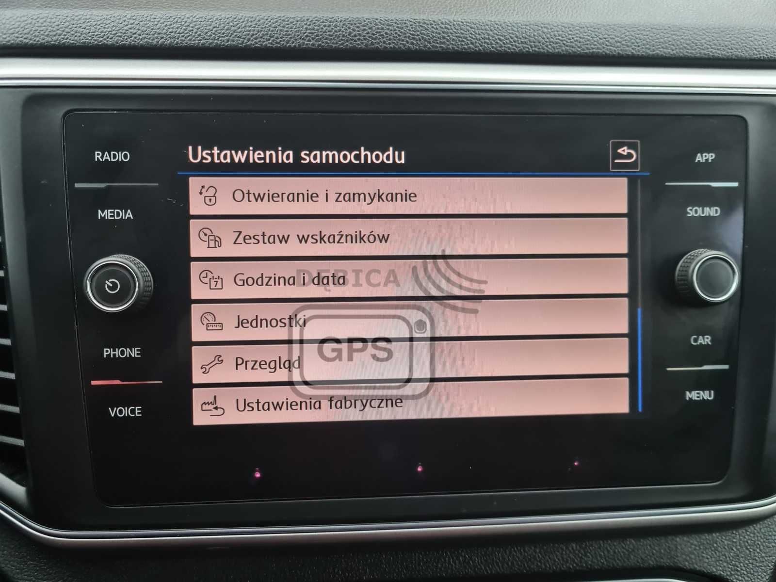 Polskie Menu Lektor Volkswagen VW Mib 2 MST2 Konwersja USA-EU Mapa2025