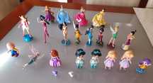 Princesas e Fadas Disney, winx e Ruca