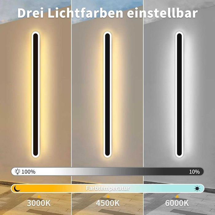 Nowa lampa zewnętrzna 150cm /MIKERU /oświetlenie ścienne / IP65 !K393!