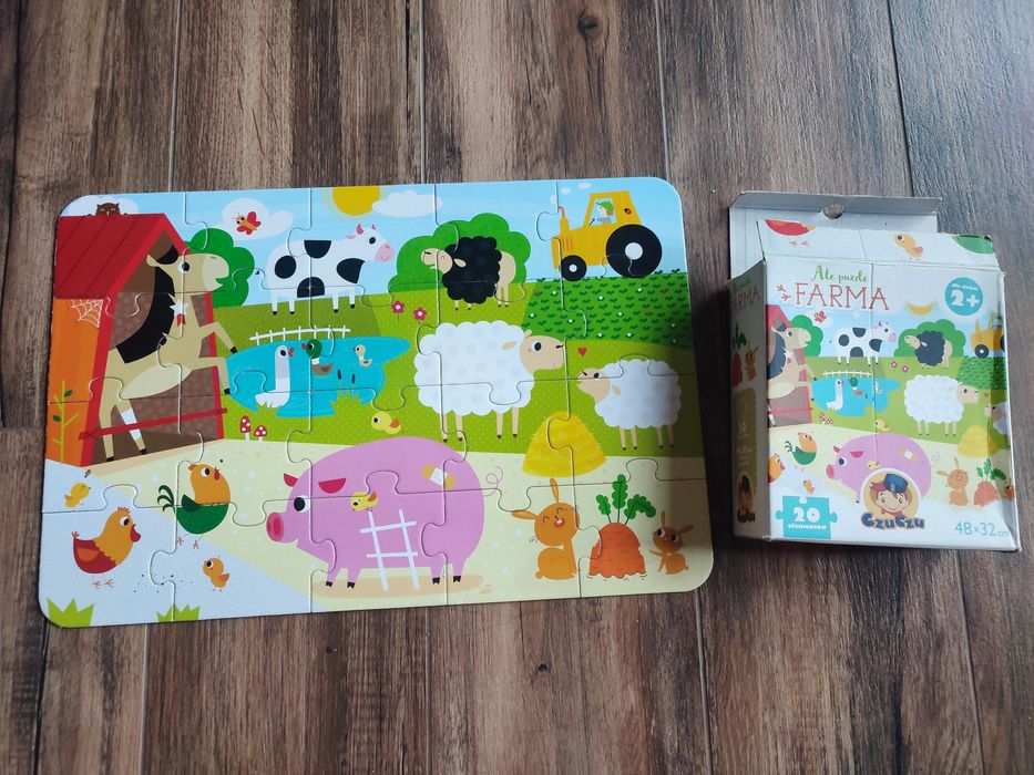 Puzzle edukacyjne czuczu 5 sztuk