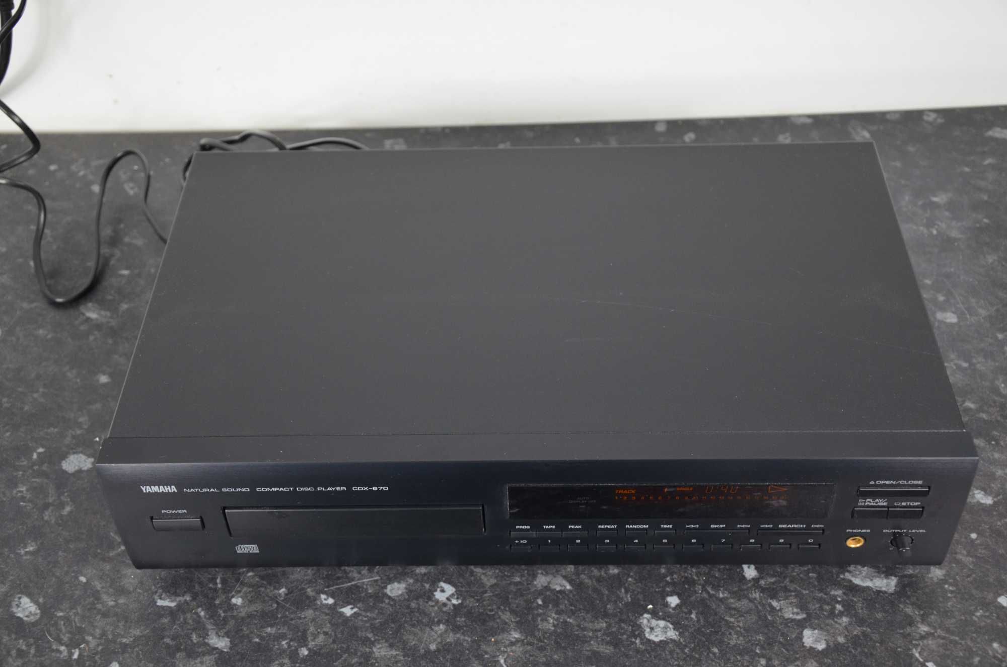 Odtwarzacz CD Yamaha CDX-670 czarny Okazja