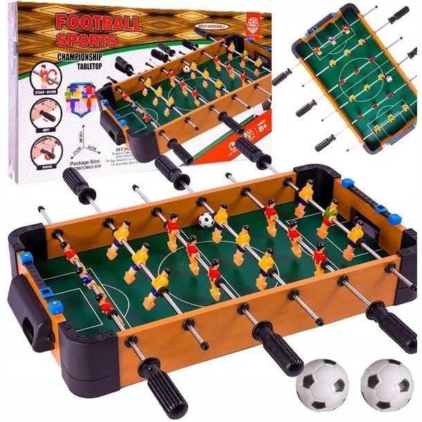 Piłkarzyki Stołowe Mini Gra dla Dzieci i Dorosłych 50x25cm HIT OKAZJA