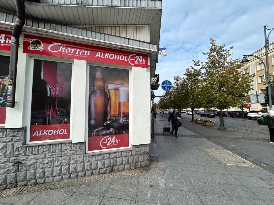 Lokal handlowo usługowy róg ulic Lipowej i Grochowej, Białystok.