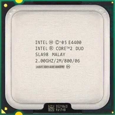 Cpus Intel® Core™2 Duo E4400/E4500/E4600 2M Cache 800 MHz FSB sKT775