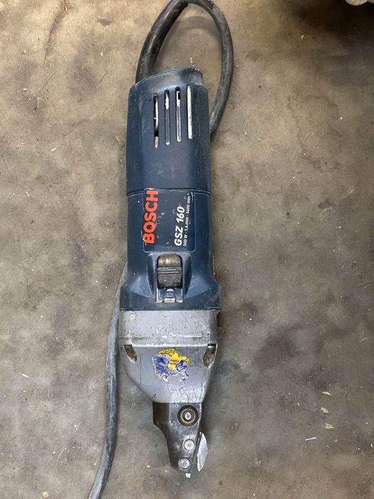 Bosch GSZ 160 – nożyce do blachy, Made in Germany, bardzo dobry stan