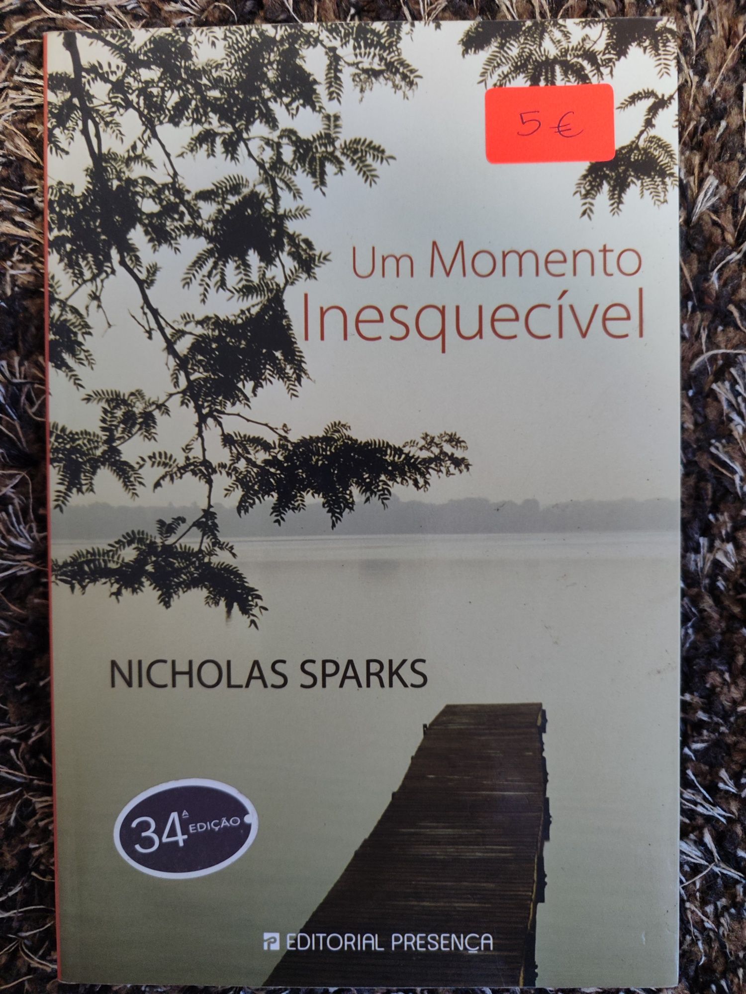 "Um momento inesquecível" de Nicholas Sparks
