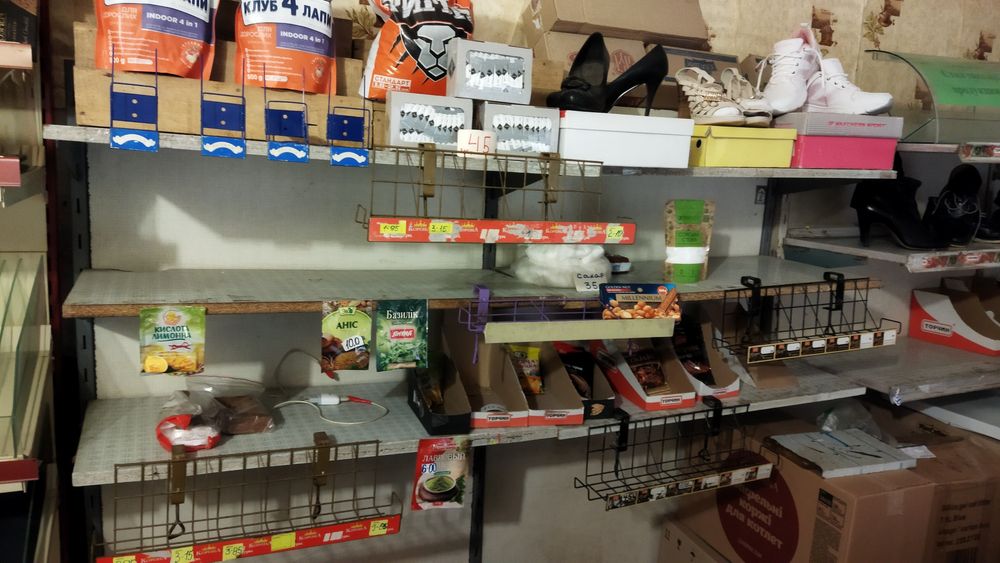 Торговая витрина сборная б/у