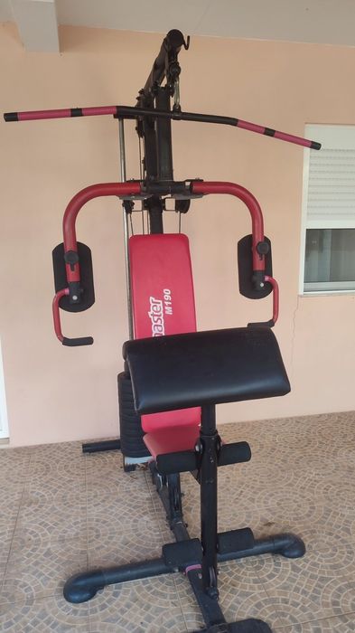 Máquina musculação multifunções Promaster + 4 pegas
