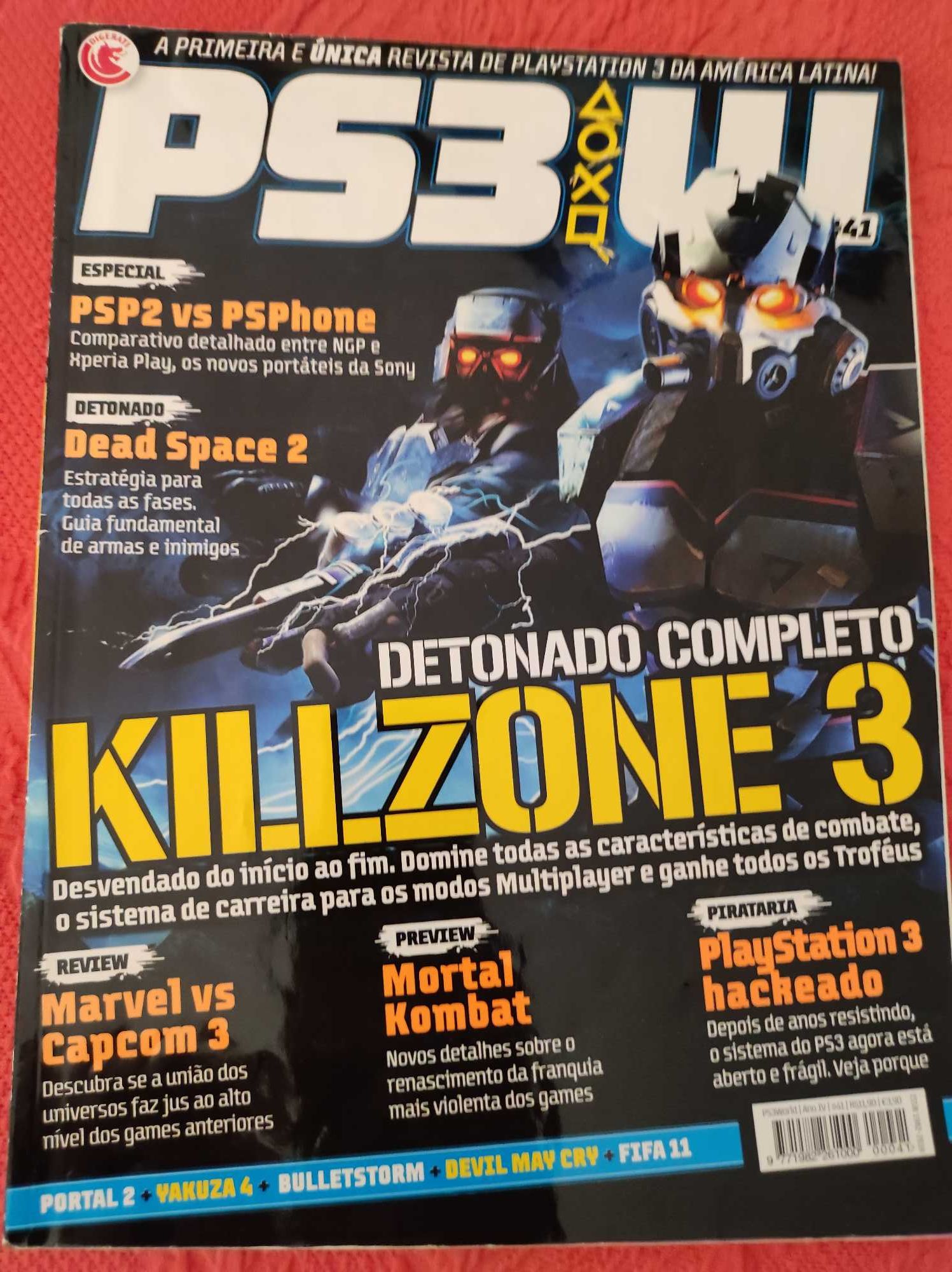 Revistas Gaming da Playstation e outros