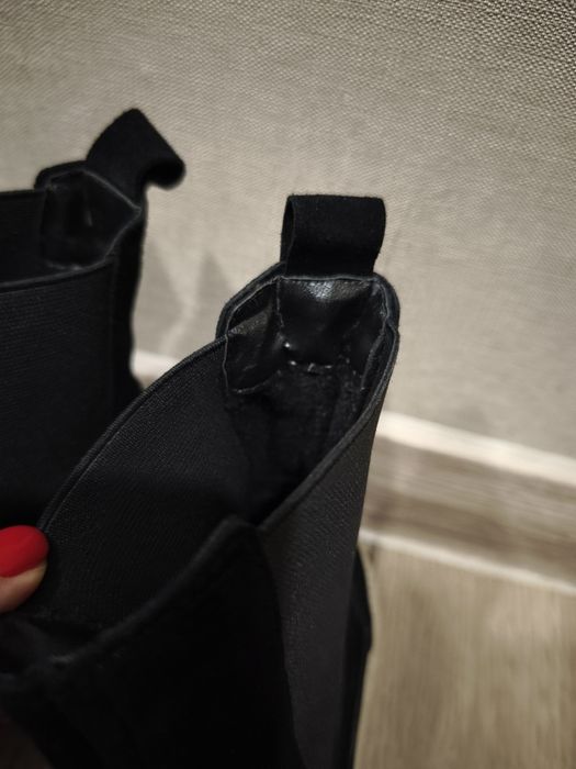 Челсі з натуральної замші