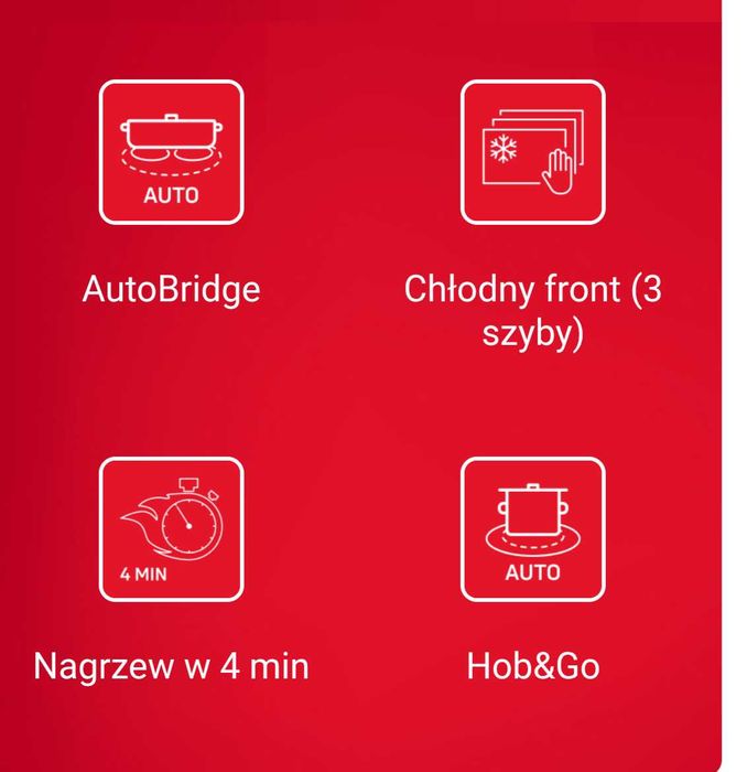Okazja!!! Nowa kuchenka indukcyjna  Amica, wolnostojąca.