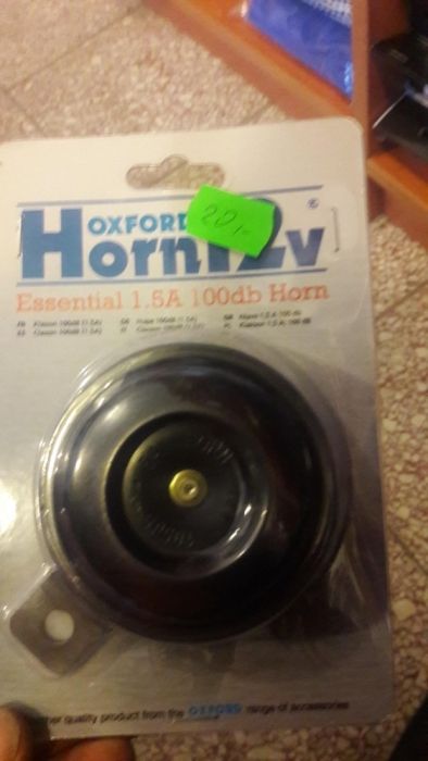 Sygnał dźwiękowy motocyklowy 12v cross enduro off road tac