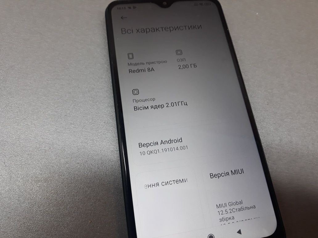 Смартфон телефон  Xiaomi Redmi 8A 2/32Gb Black редмі 8 ідеал