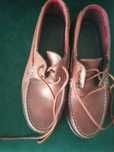 Sapatos de Vela de Homem em pele