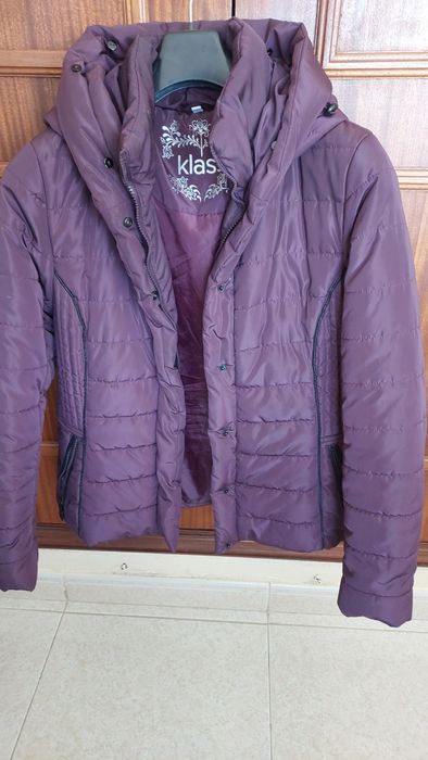 Casaco roxo/cor de vinho