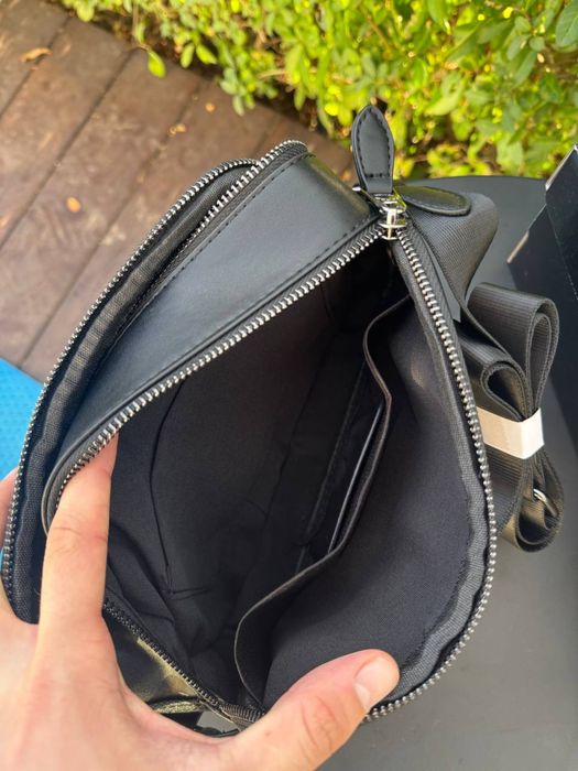 Сумка Coach чоловіча шкіряна сумка через плече Коач барсетка Коуч