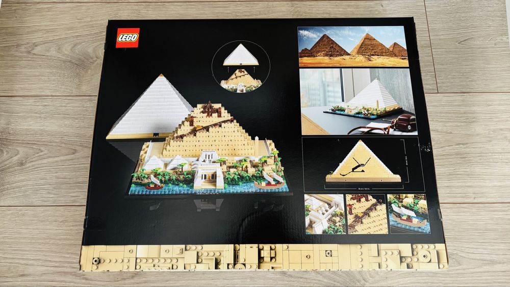 Lego Architecture Great Pyramid of Giza NOVO