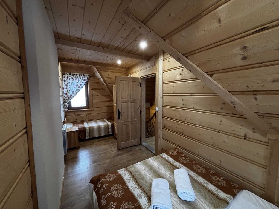 Góry domek z jacuzzi sauna kominek 13km Zakopane Termy Chochołowskie