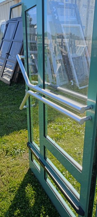 Drzwi aluminiowe używane z Niemiec super stan dostawa gratis cały Kraj