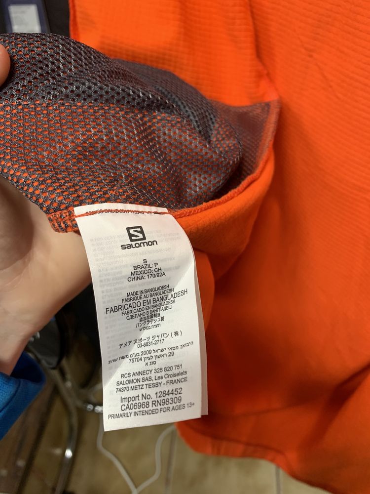Фліска Salomon нова з етикетками під низ куртки туристична трекінгова
